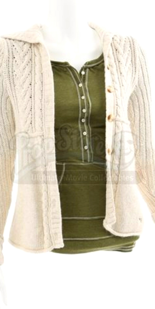 Bella swan abercrombie & finch cream cardigan